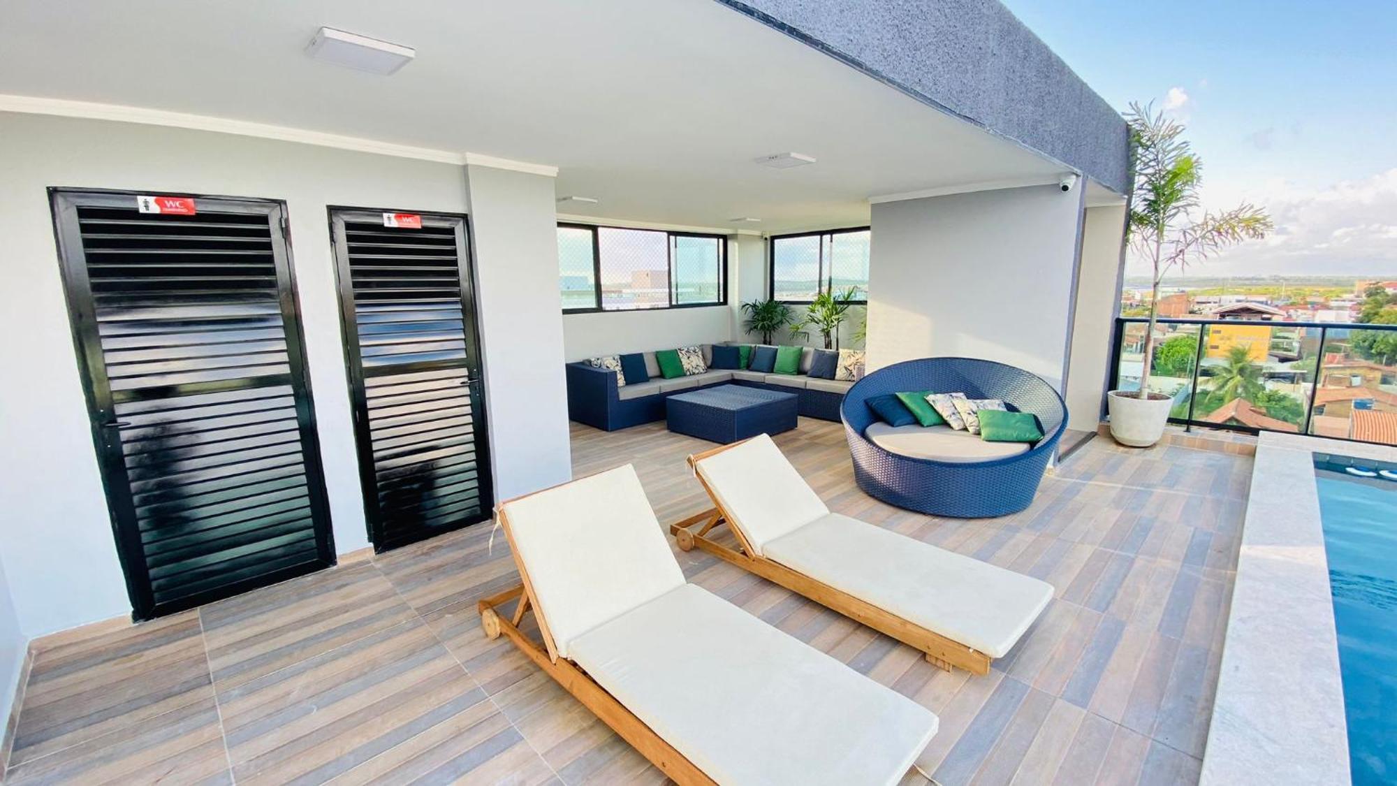 Апарт отель Ocean Porto Flats Порту-де-Галиньяш Экстерьер фото